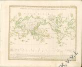 mapa z atlasu "Hand-Atlas über alle Theile der Erde nach dem neuesten Zustande und über das Weltgebäude"