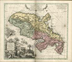 mapa z atlasu "Atlas Novus Sive Tabulae Geographicae Totius Orbis Faciem, Partes, Imperia, Regna Et Provincias Exhibentes"